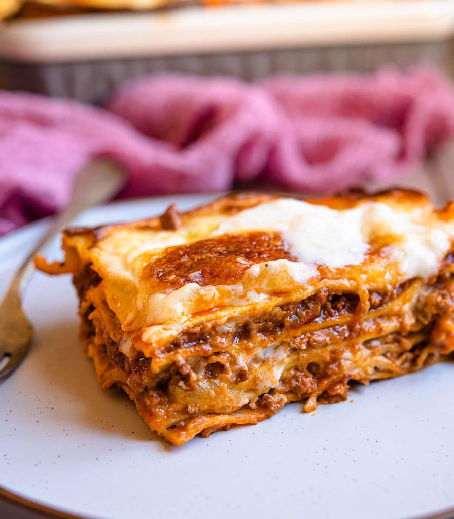 lasagna is a delicious Italian pasta